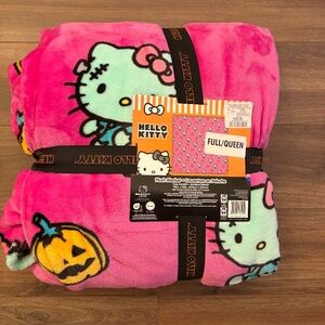 Hello kitty queen Frankenstein Blanket
